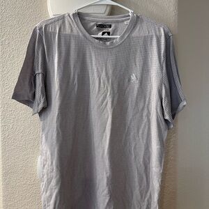 adidas Light Gray Short Sleeve Tee